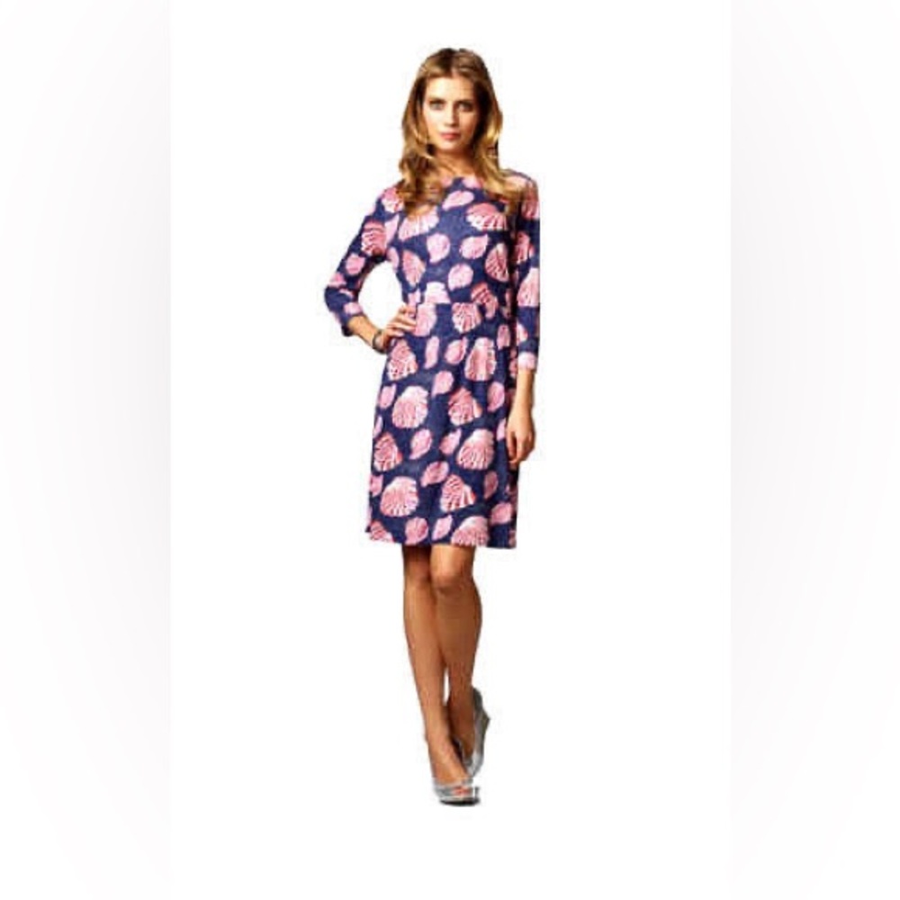 Lilly Pulitzer Kari Great Escape Seashell Dress Size S Coastal Palm Beach Resort